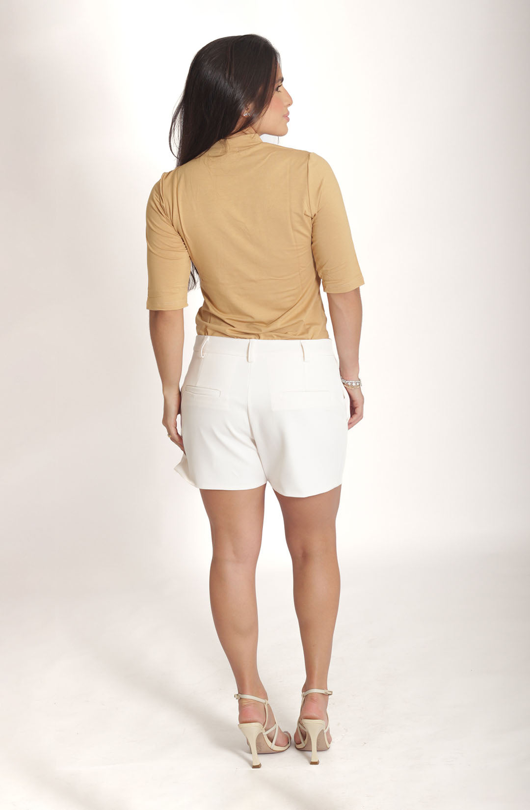 Blusa basic - Bege
