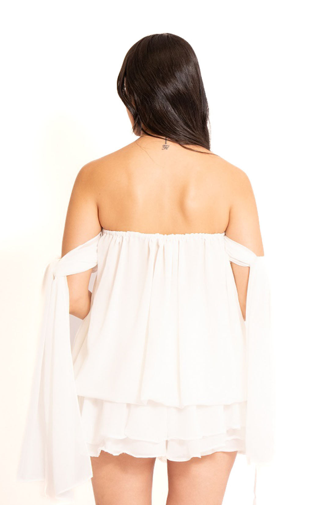 Blusa clarice off - White