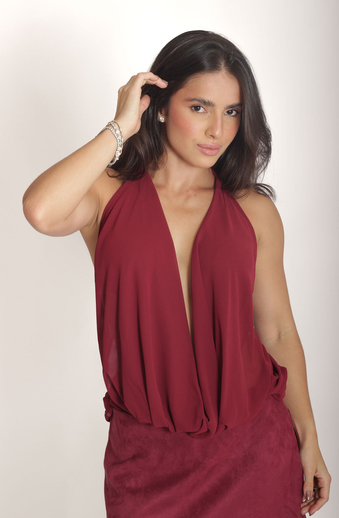 Blusa Elô - Marsala