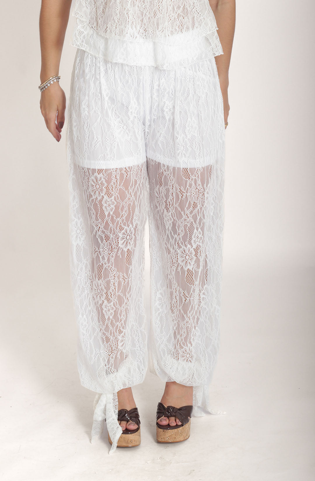 Calça jade off - White