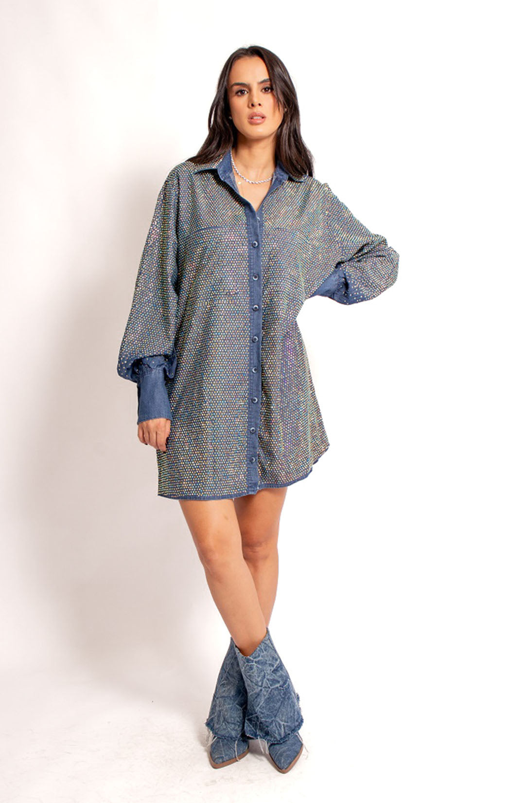 Chemise Jeans Shine