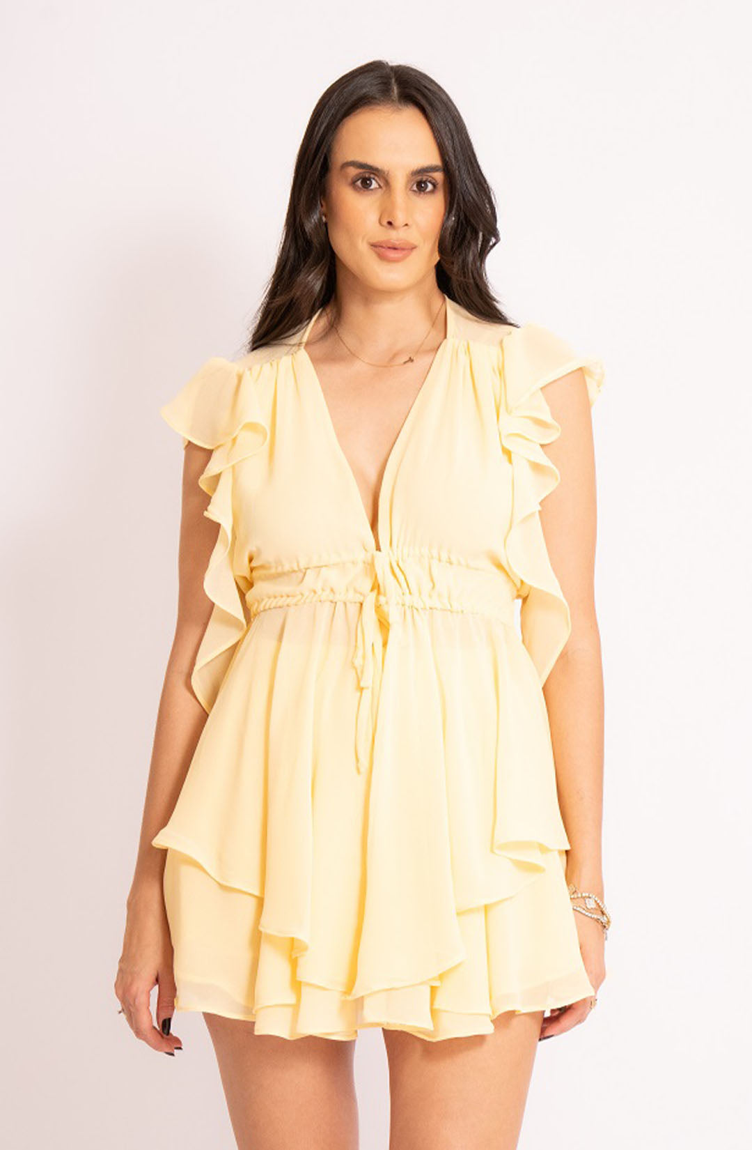 Conjunto Isadora - Amarelo Manteiga