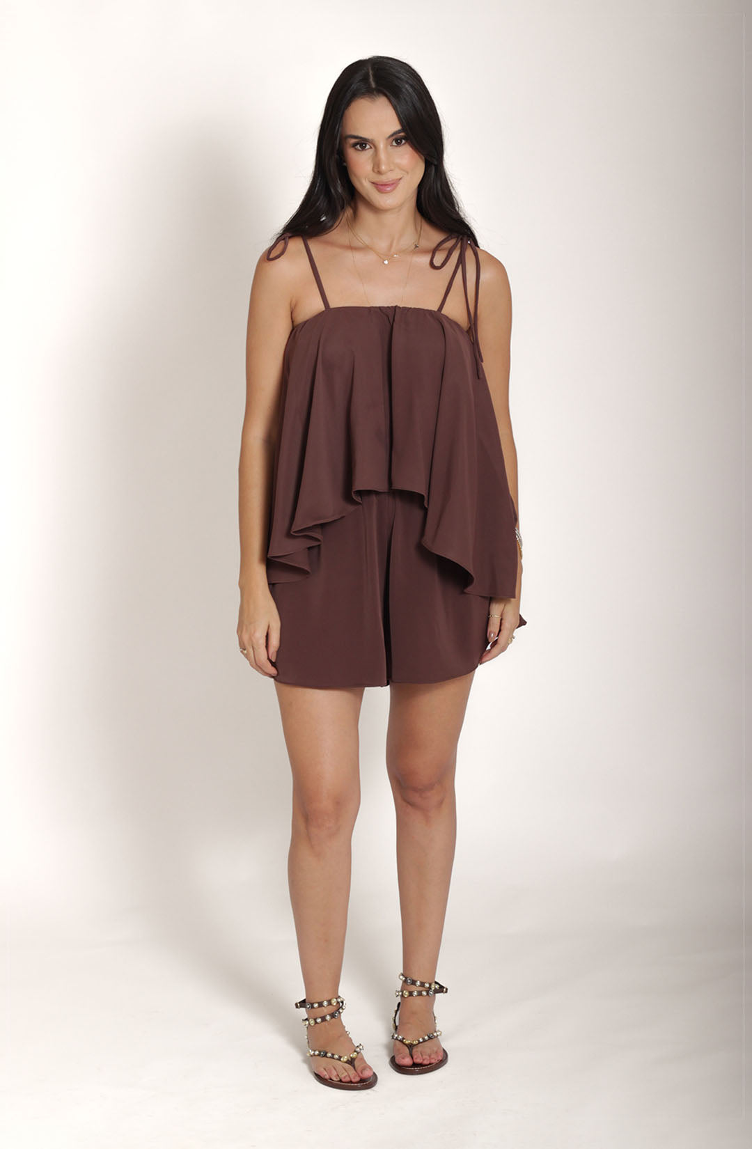 Conjunto Lara - Marrom Escuro