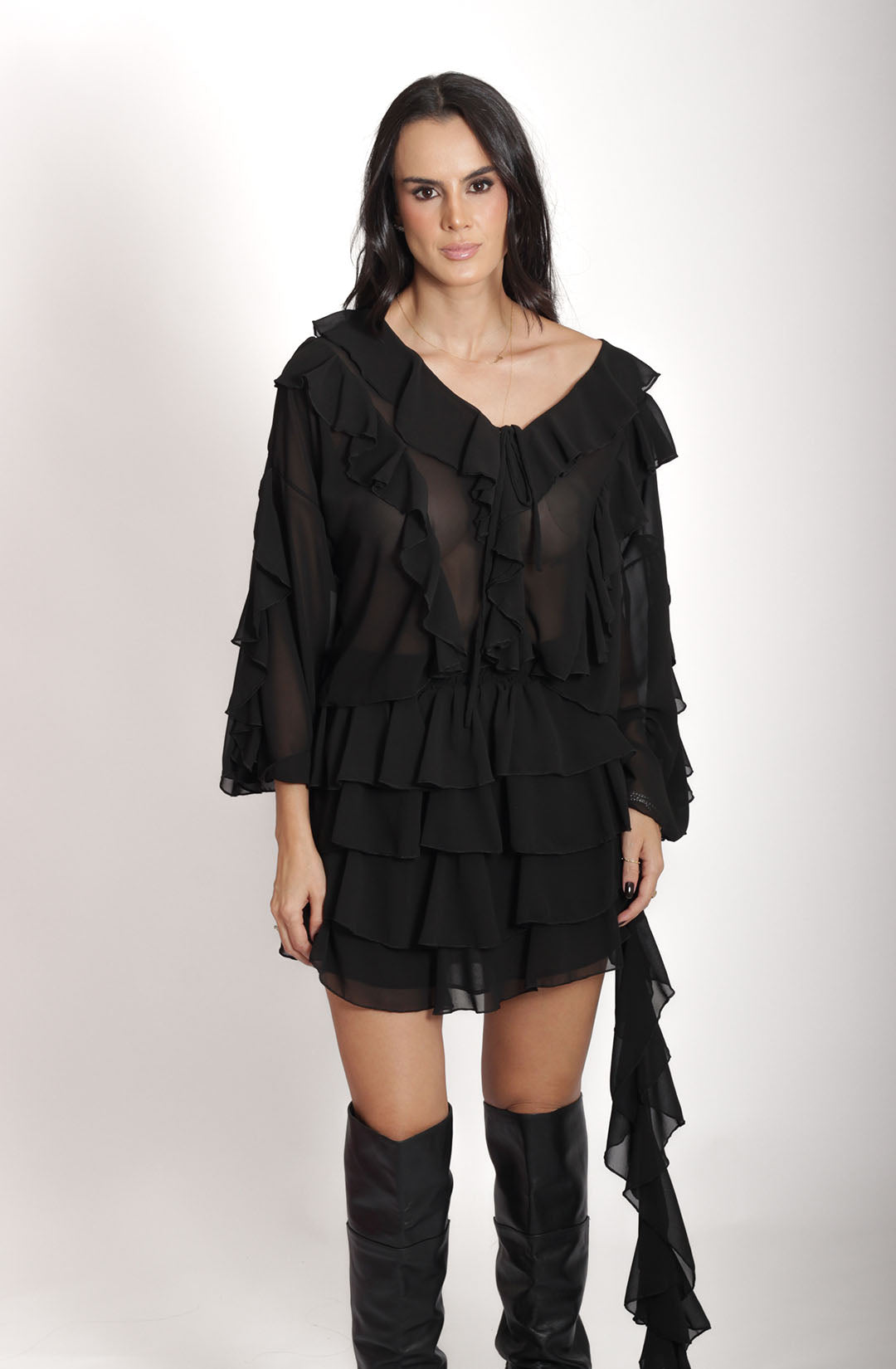 Conjunto Selena - Preto