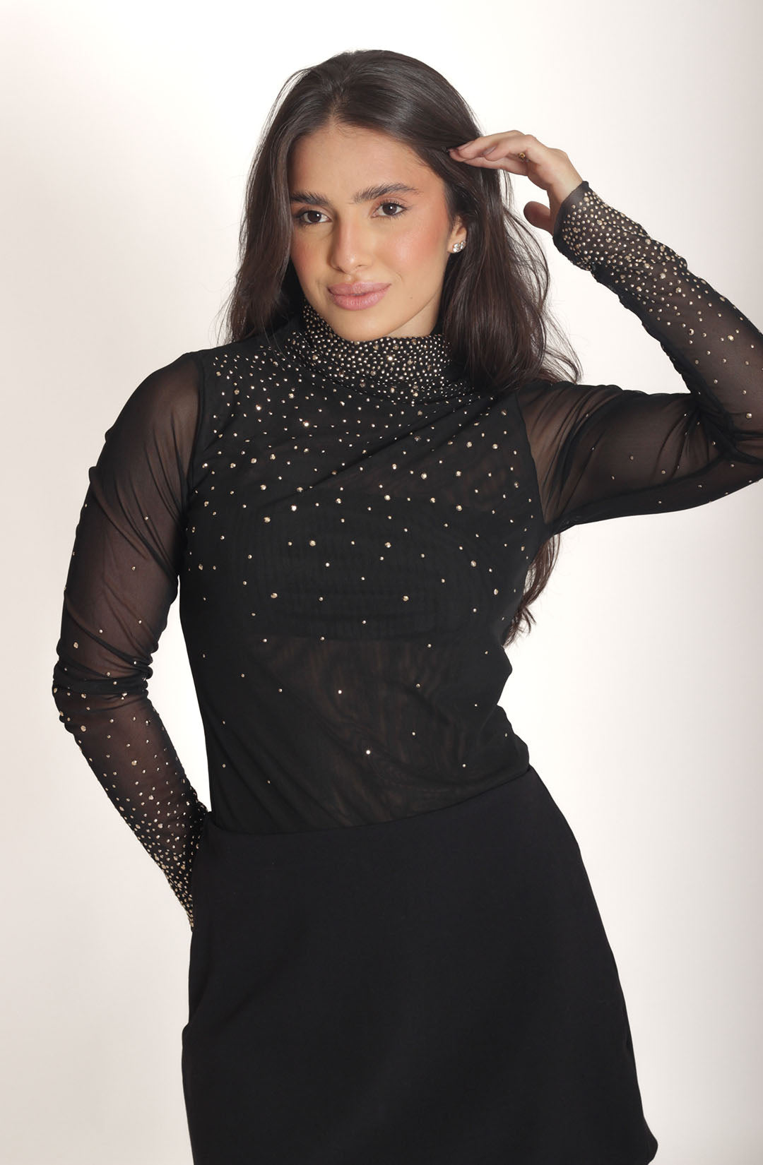 Saia mel - Preto