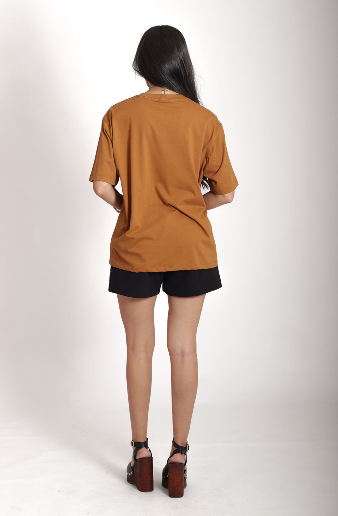 T-shirt Angelique caramelô