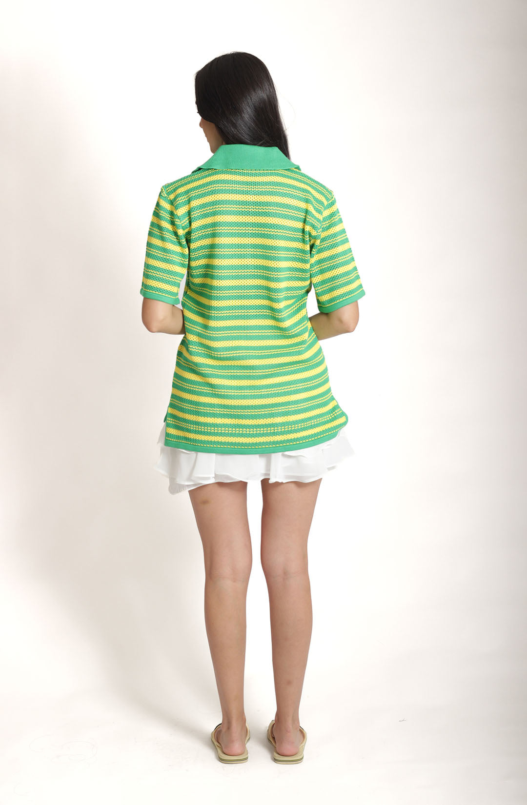 Blusa Tricot brasil polo - Verde Bandeira
