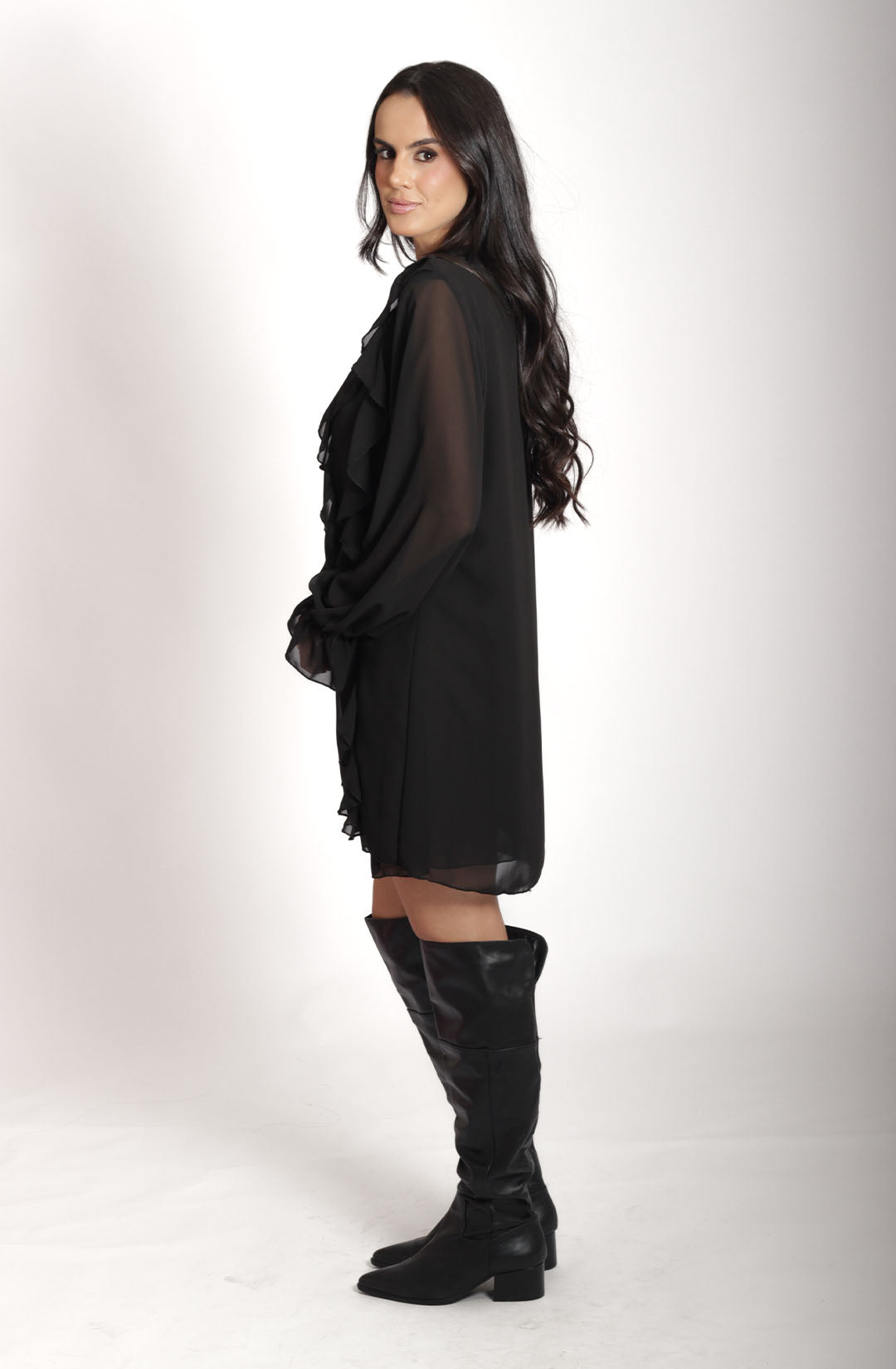 Vestido amelie - Preto