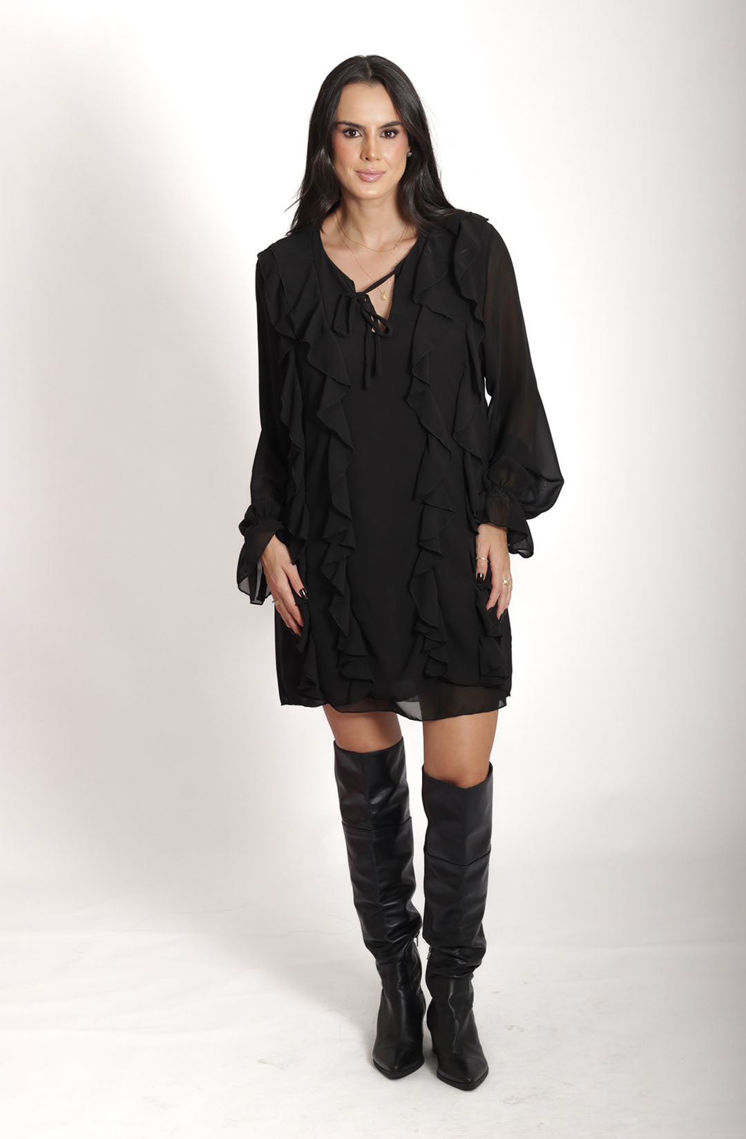 Vestido amelie - Preto