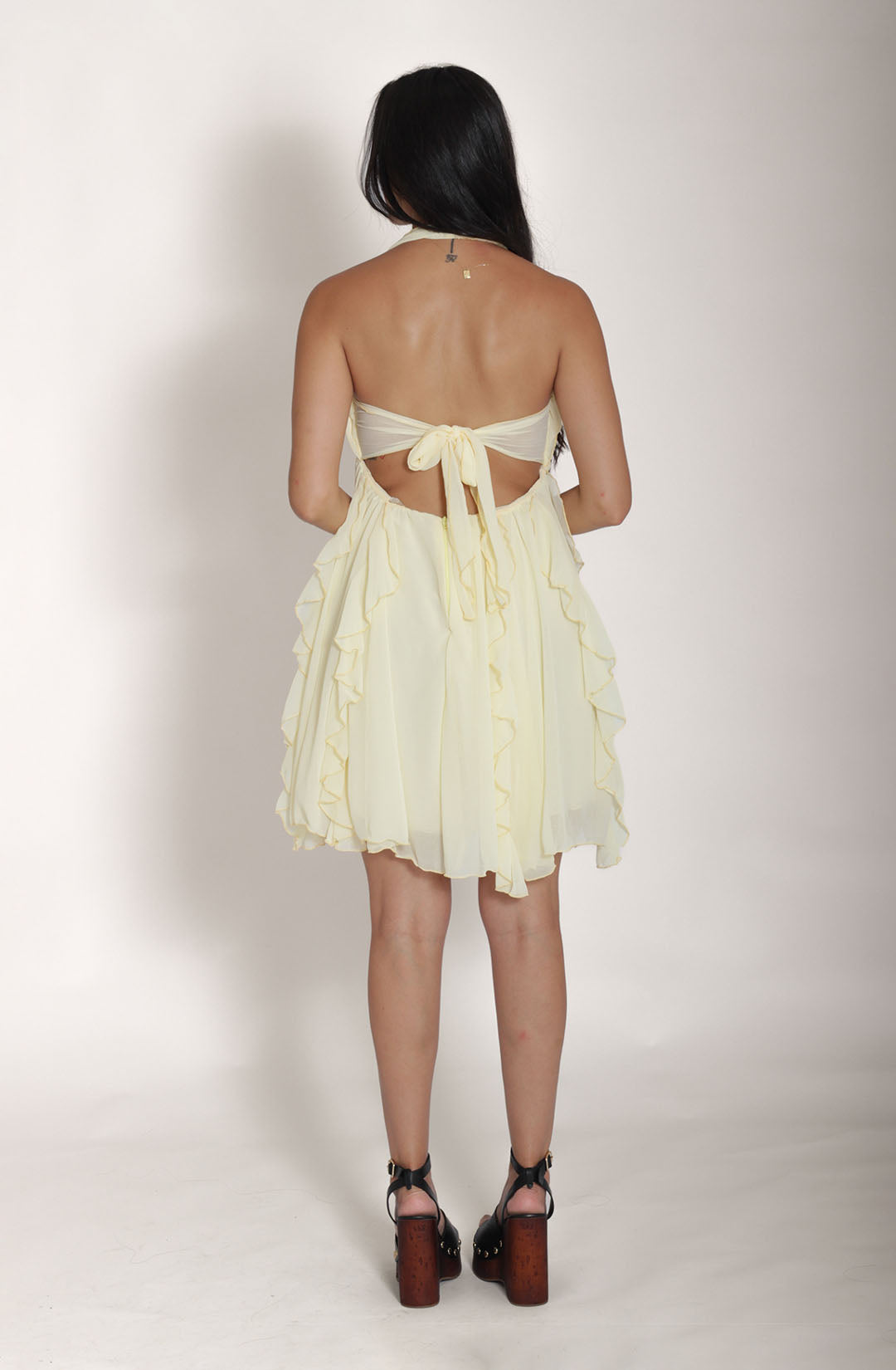 Vestido Babi - Amarelo Manteiga