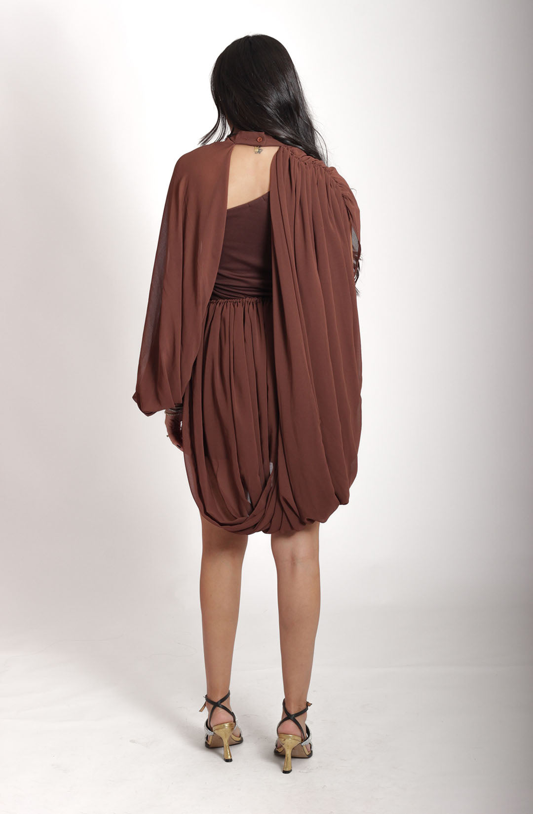 Vestido Camille - Marrom