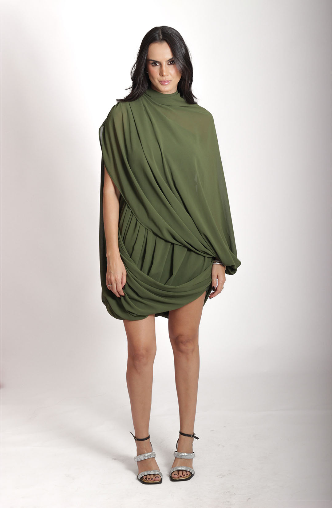 Vestido Camille - Verde Musgo