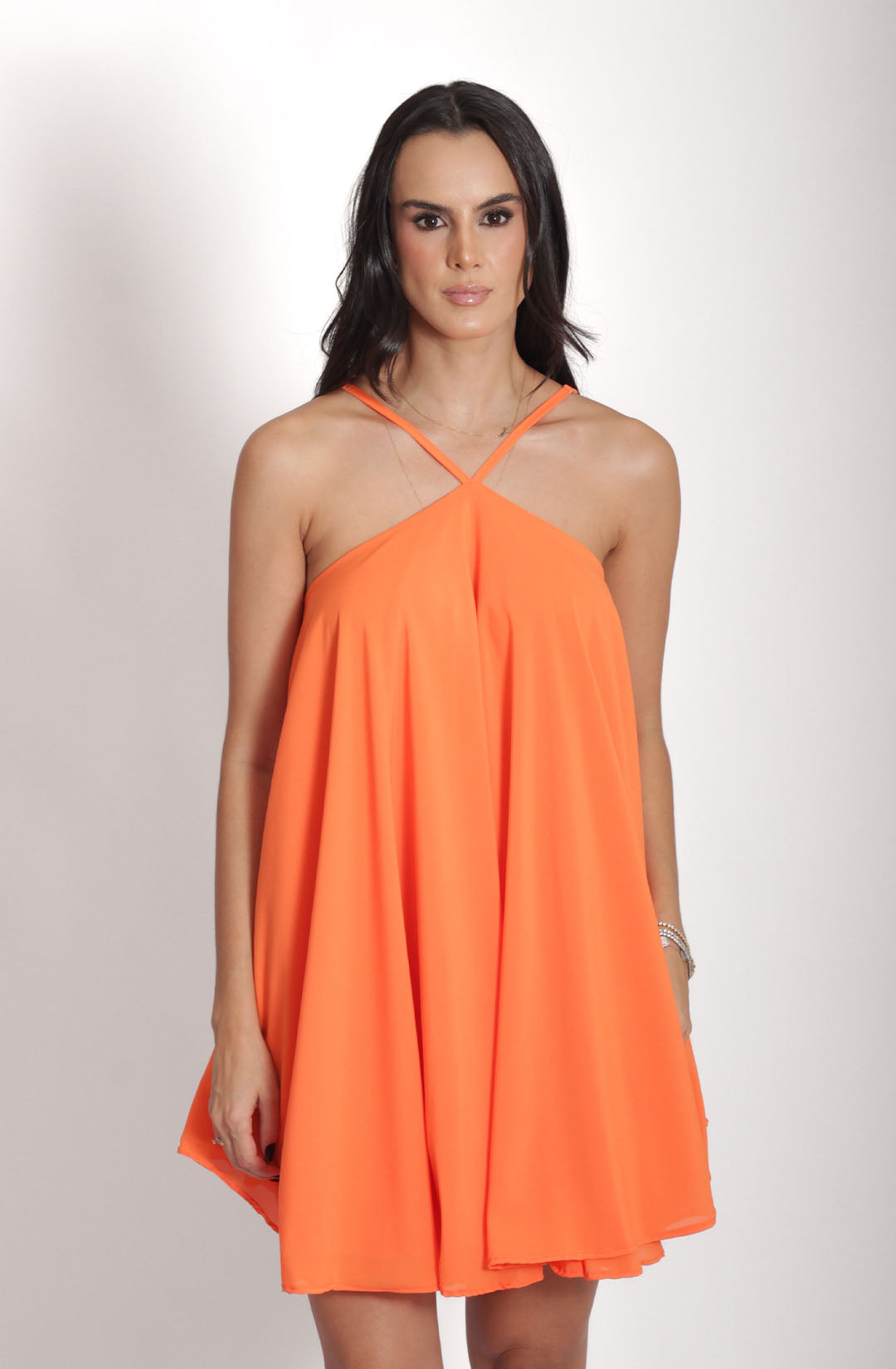 Vestido Diana - Laranja