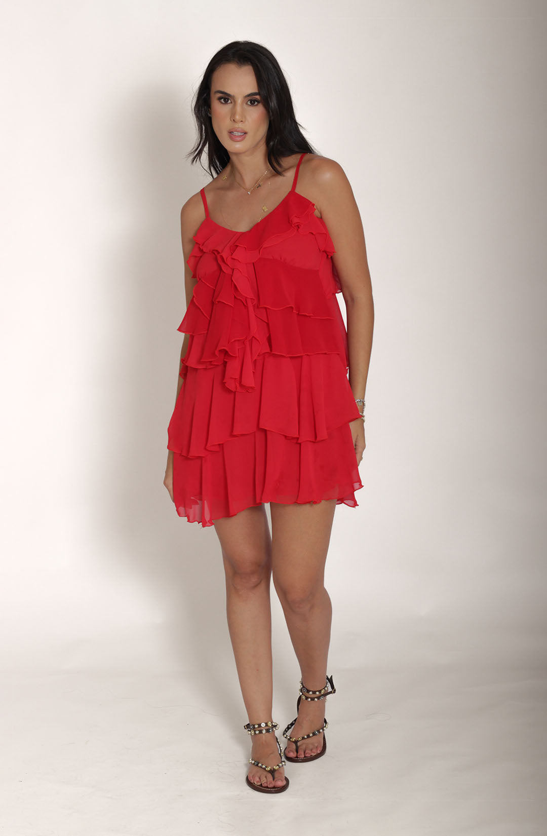 Vestido Gio - Vermelho