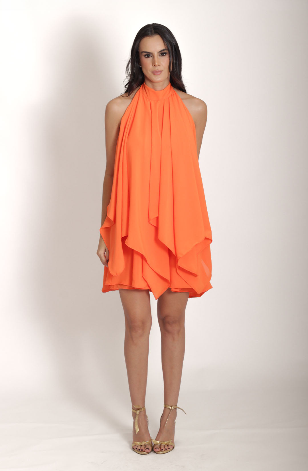 Vestido Jade - Laranja