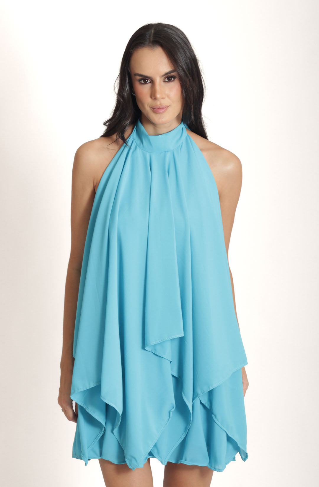 Vestido Jade - Azul Turquesa