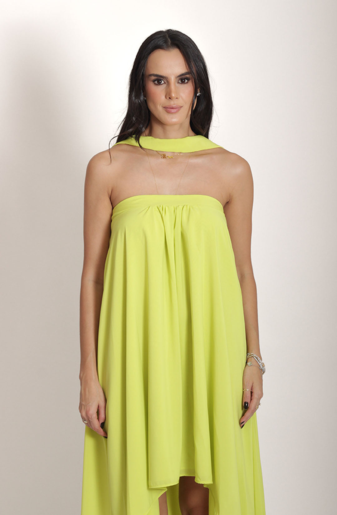 Vestido Sara - Verde Lima
