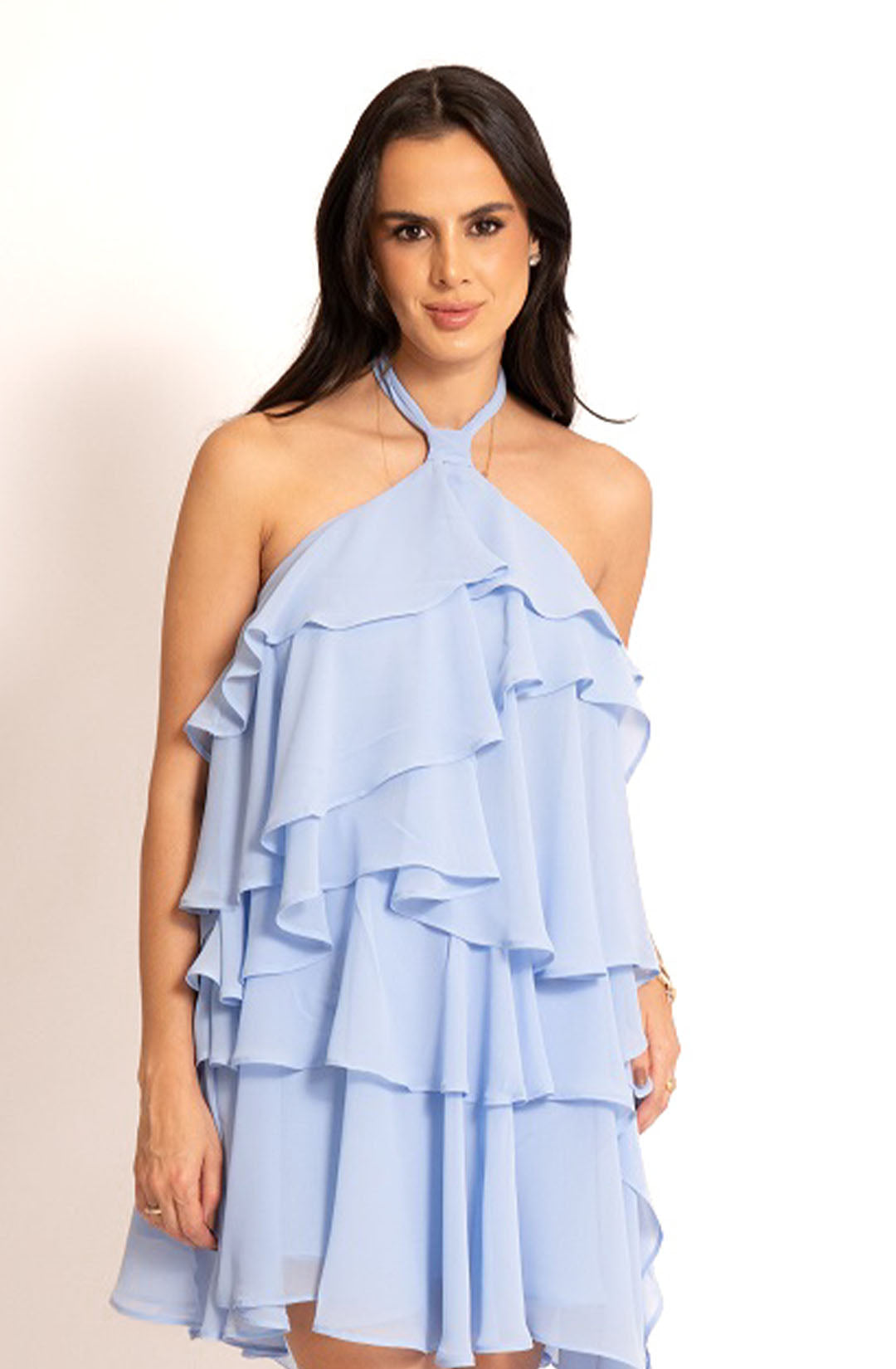 Vestido Thália - Azul claro