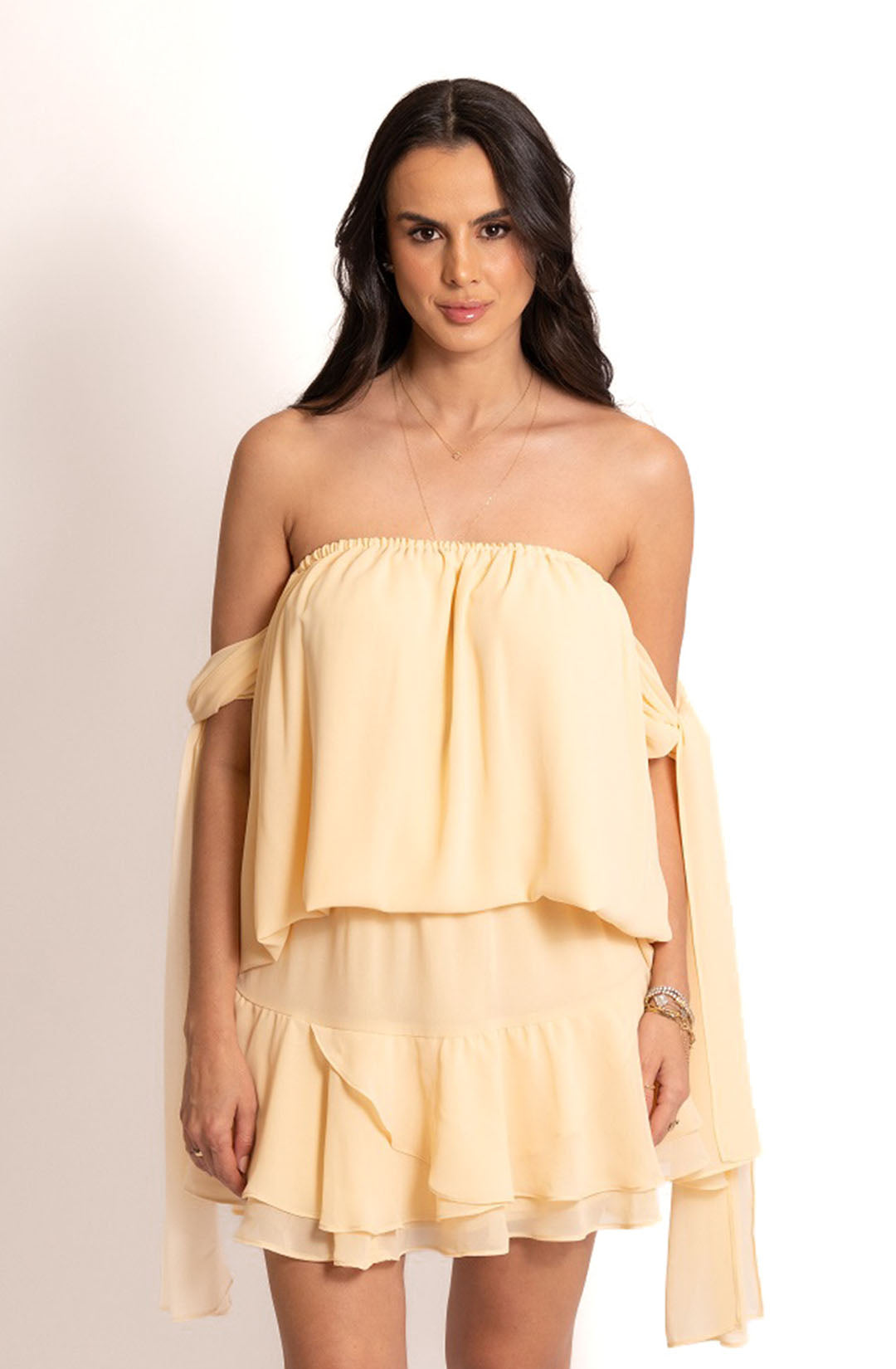 Blusa clarice - Amarelo Manteiga