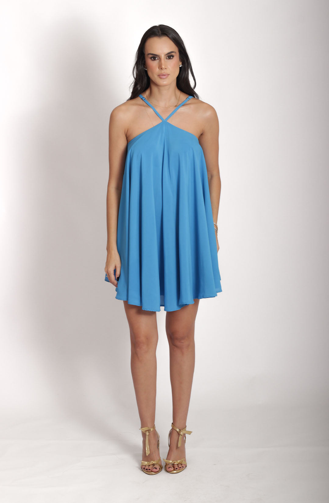 Vestido Diana - Azul escuro