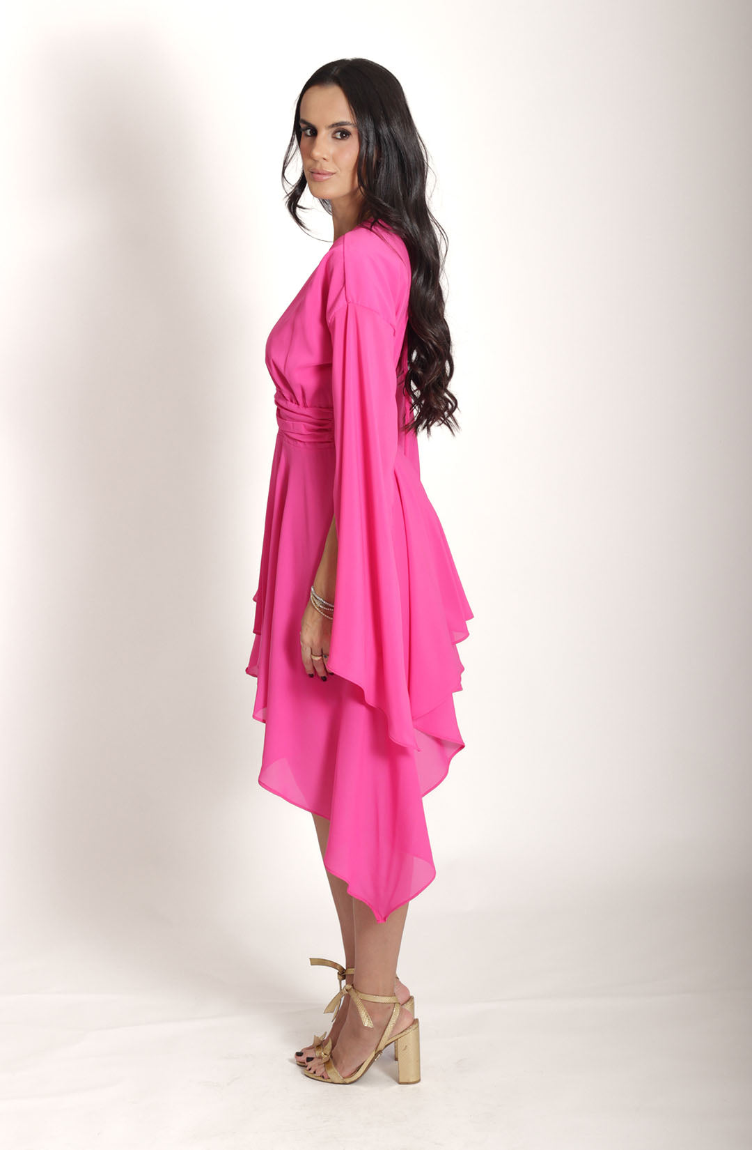 Vestido Liz - Rosa Pink