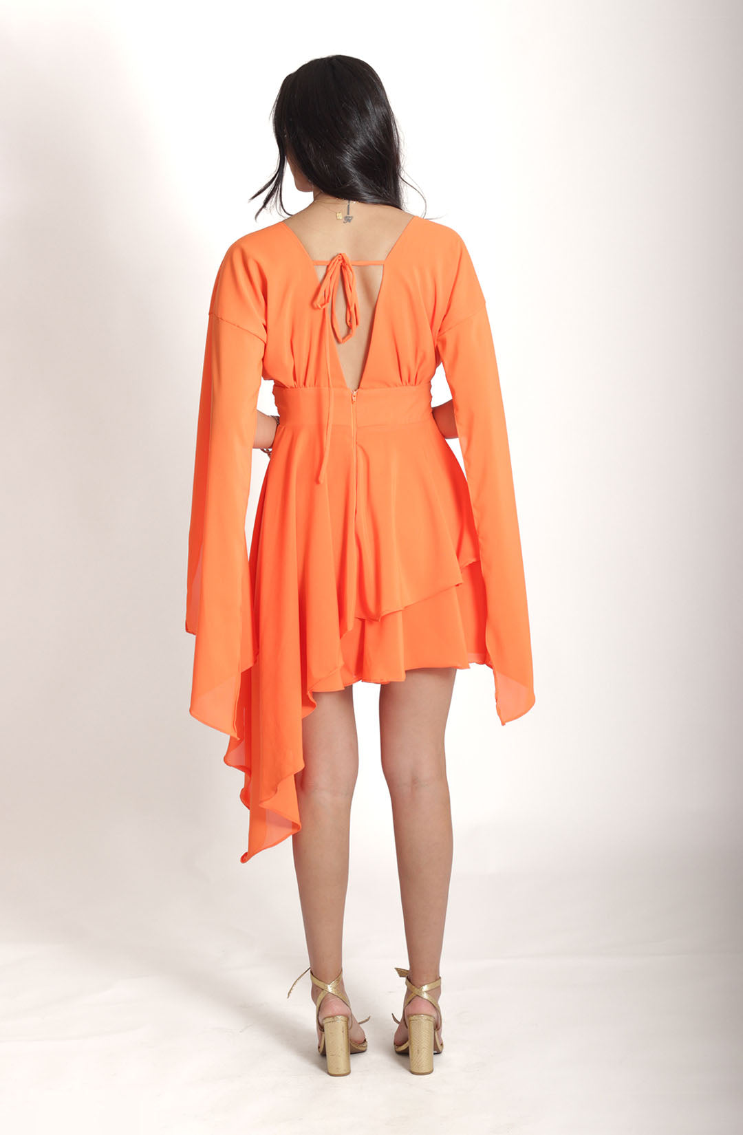 Vestido Liz - Laranja