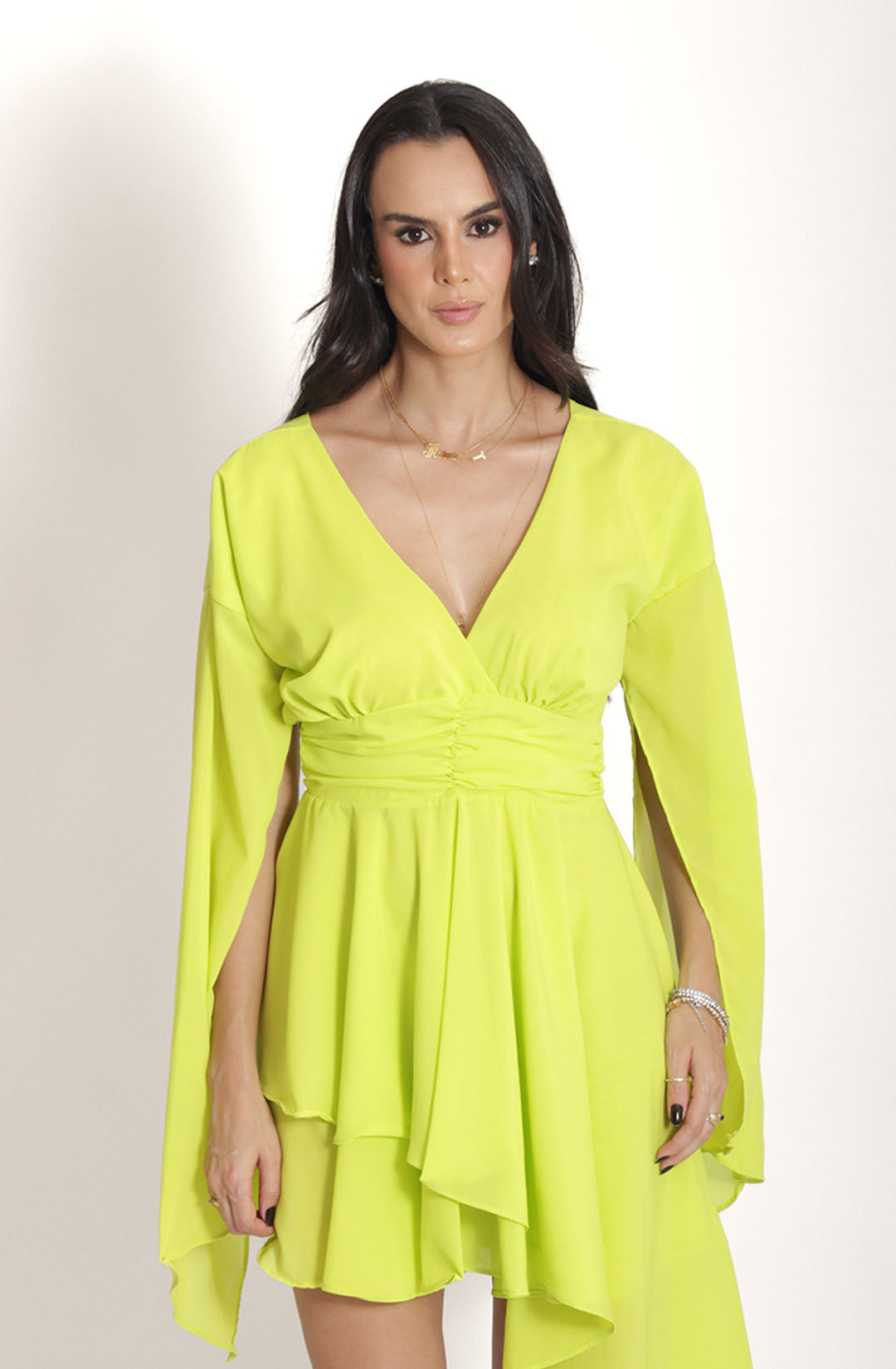 Vestido Liz - Verde Lima