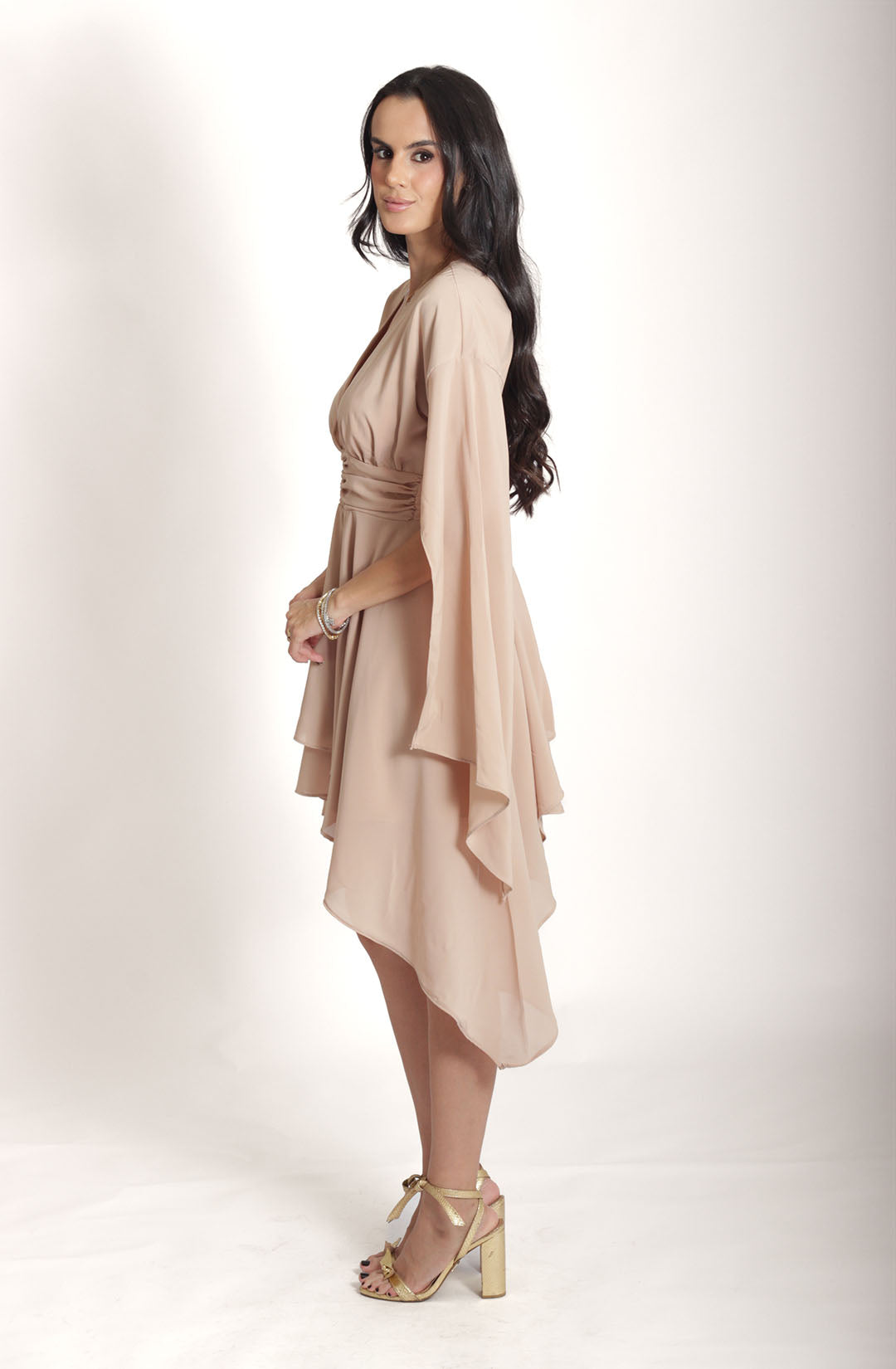 Vestido Liz - Nude