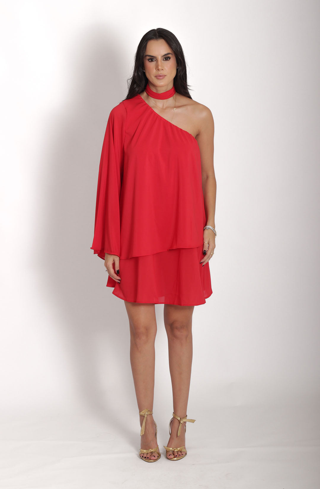 Vestido Mia - Vermelho