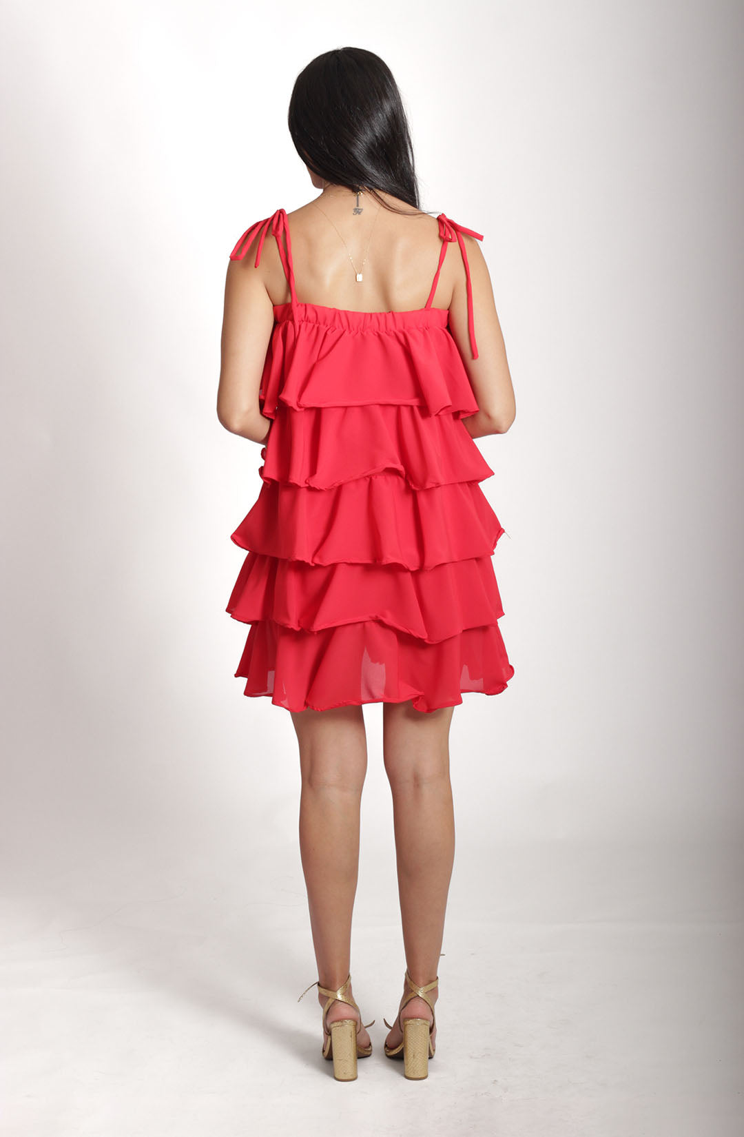 Vestido nanda - Vermelho