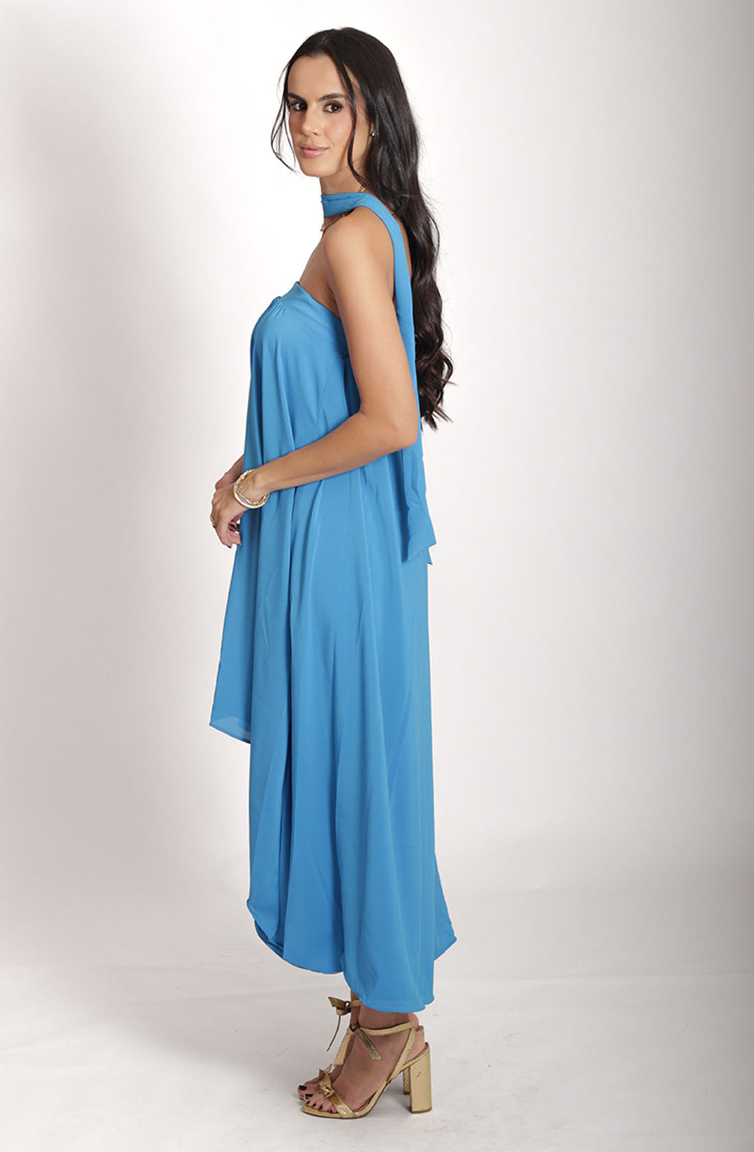 Vestido Sara - Azul escuro