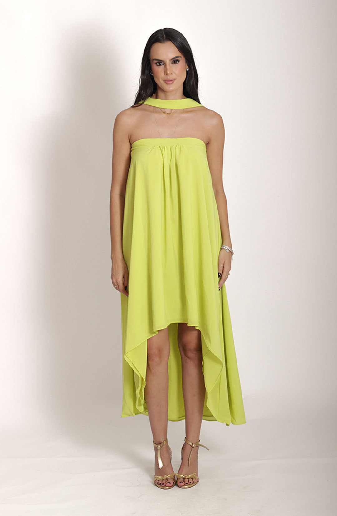 Vestido Sara - Verde Lima